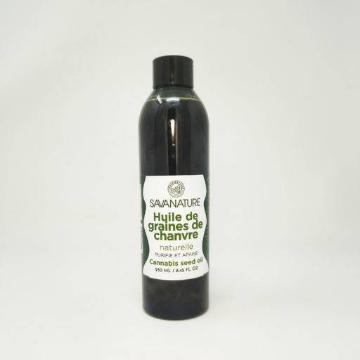 Organic hemp seed oil