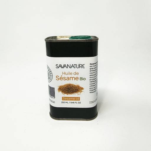 Organic sesame oil